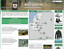 Tablet Screenshot of bikespot.nl