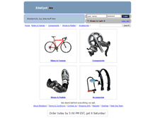 Tablet Screenshot of bikespot.biz